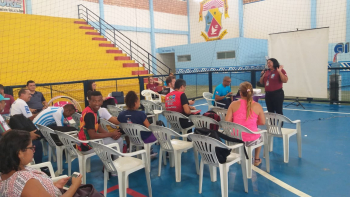 Notícia:  Núcleo de Esporte e Lazer realiza seminário em Salvaterra